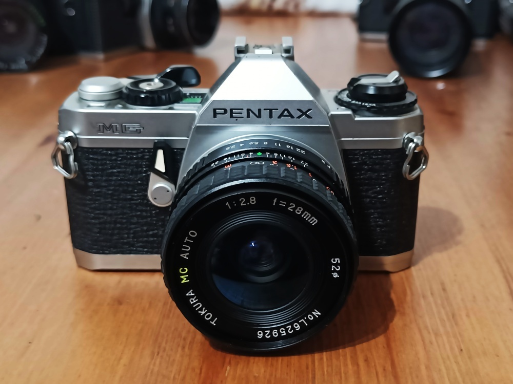 PENTAX MG silver(Tokura MC Auto 2,8/28mm) - 1981 - 2