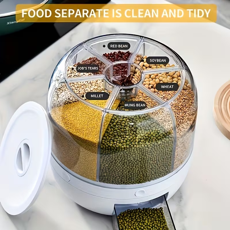 Otocny deleny ulozny box s davkovacem - 2