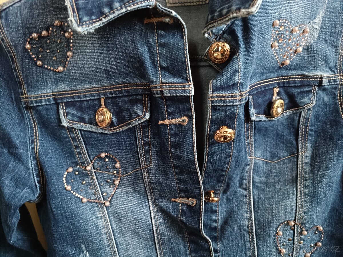 Dívčí riflová bunda - 2