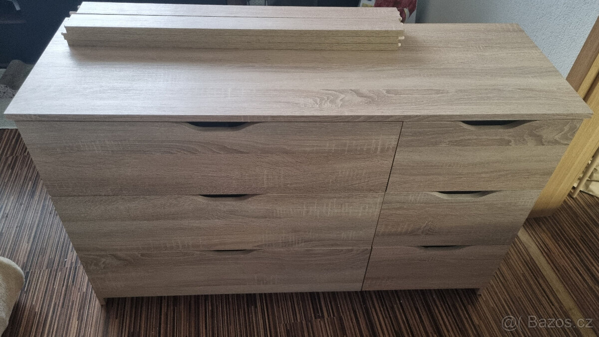 Komoda se 6 šuplíky - 2