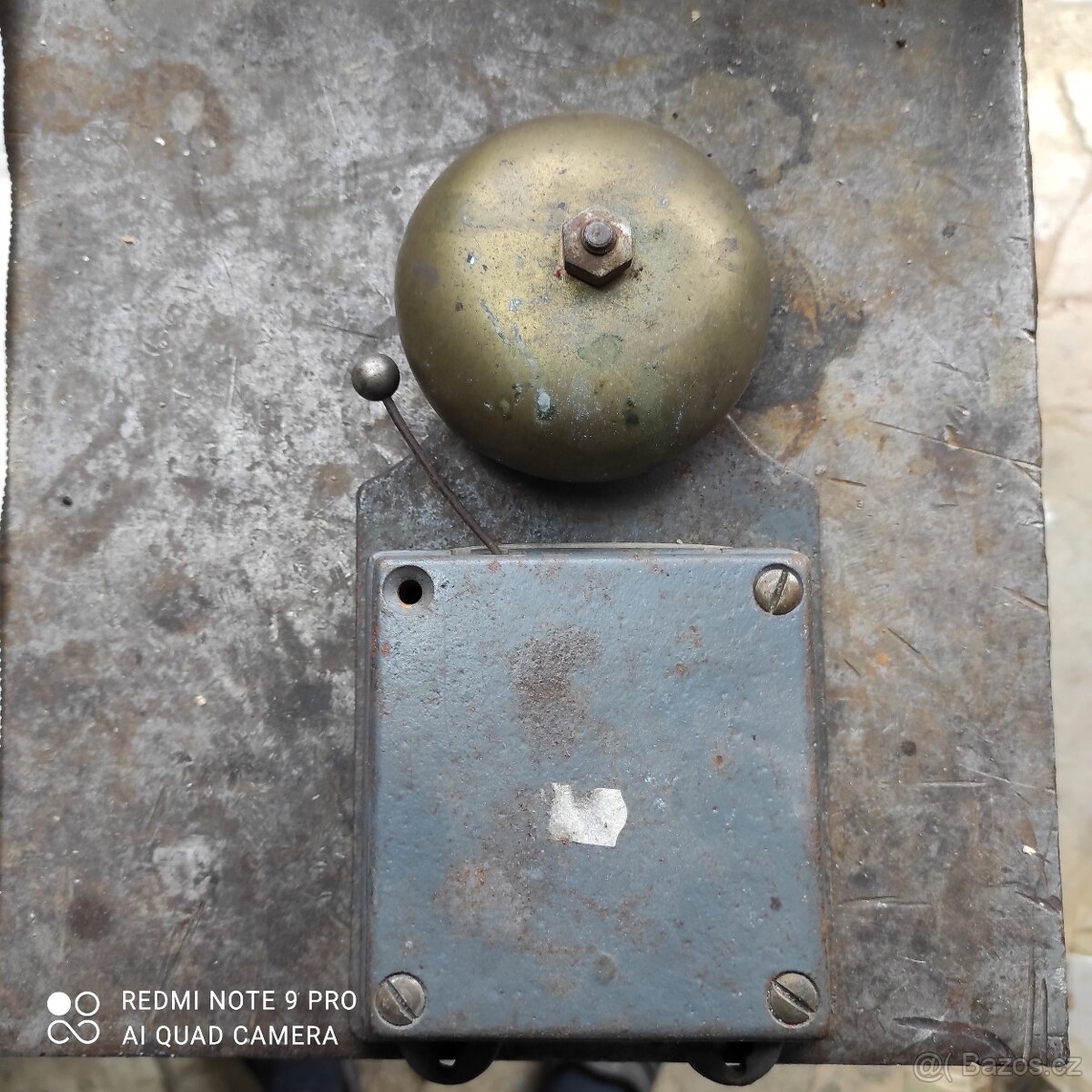 Starý retro zvonek 25V - 2
