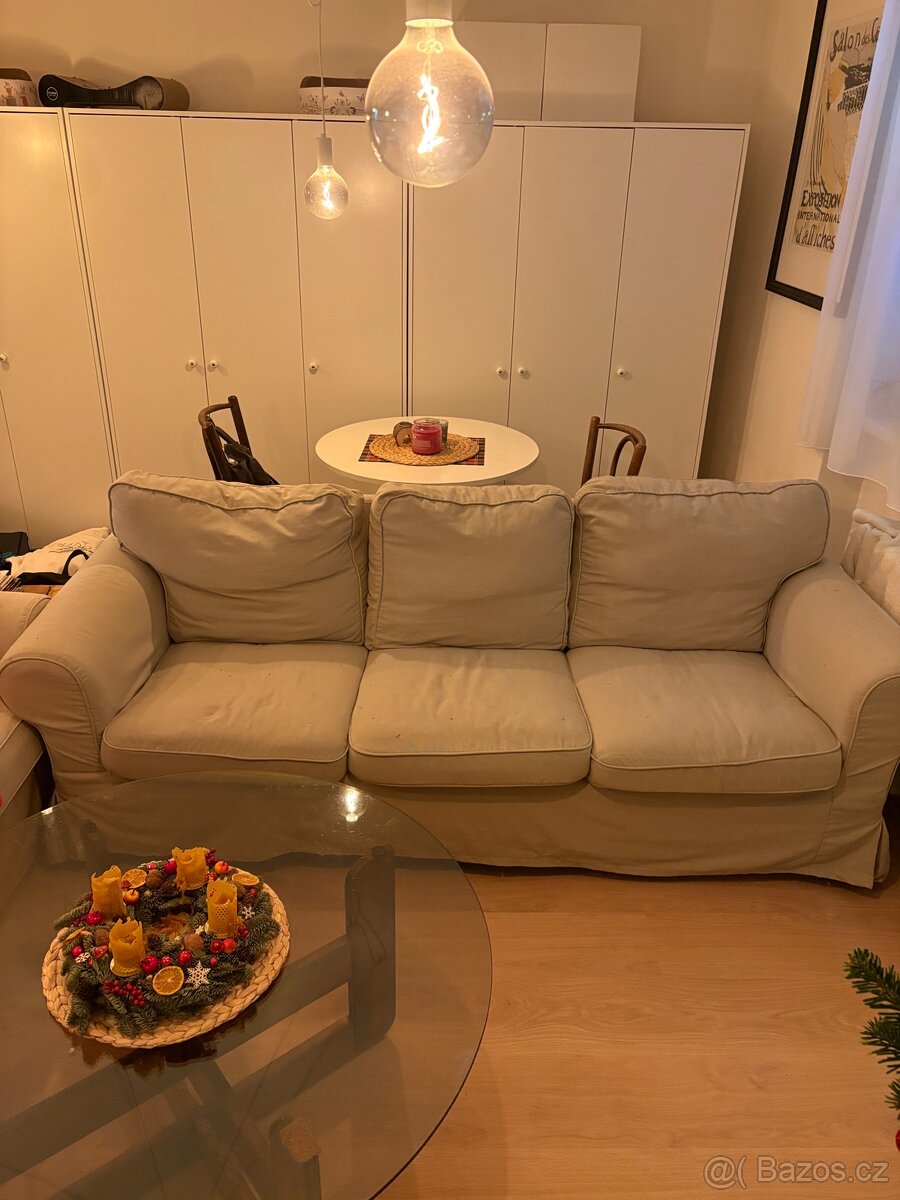Pohovka Ektorp Ikea 3místná - 2