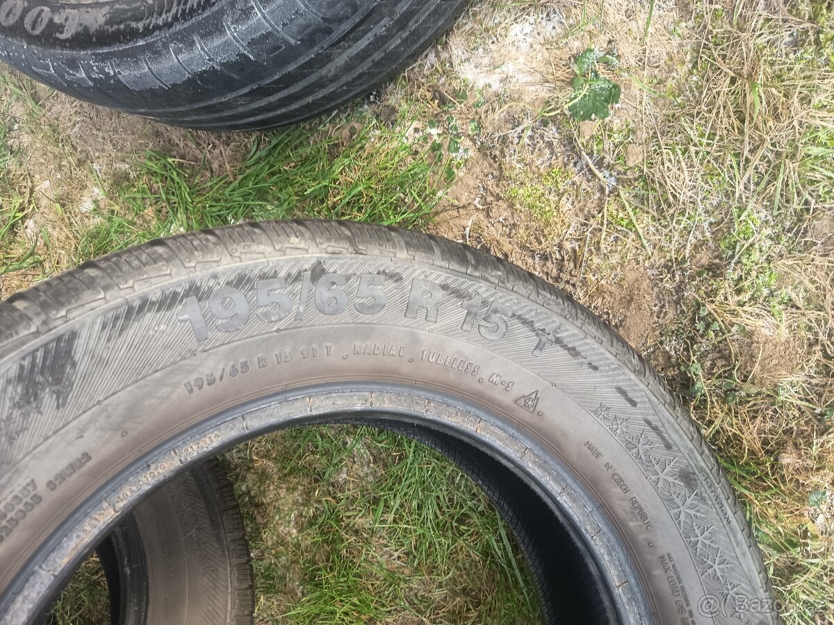 Zimní pneu 195/65r15 - 2