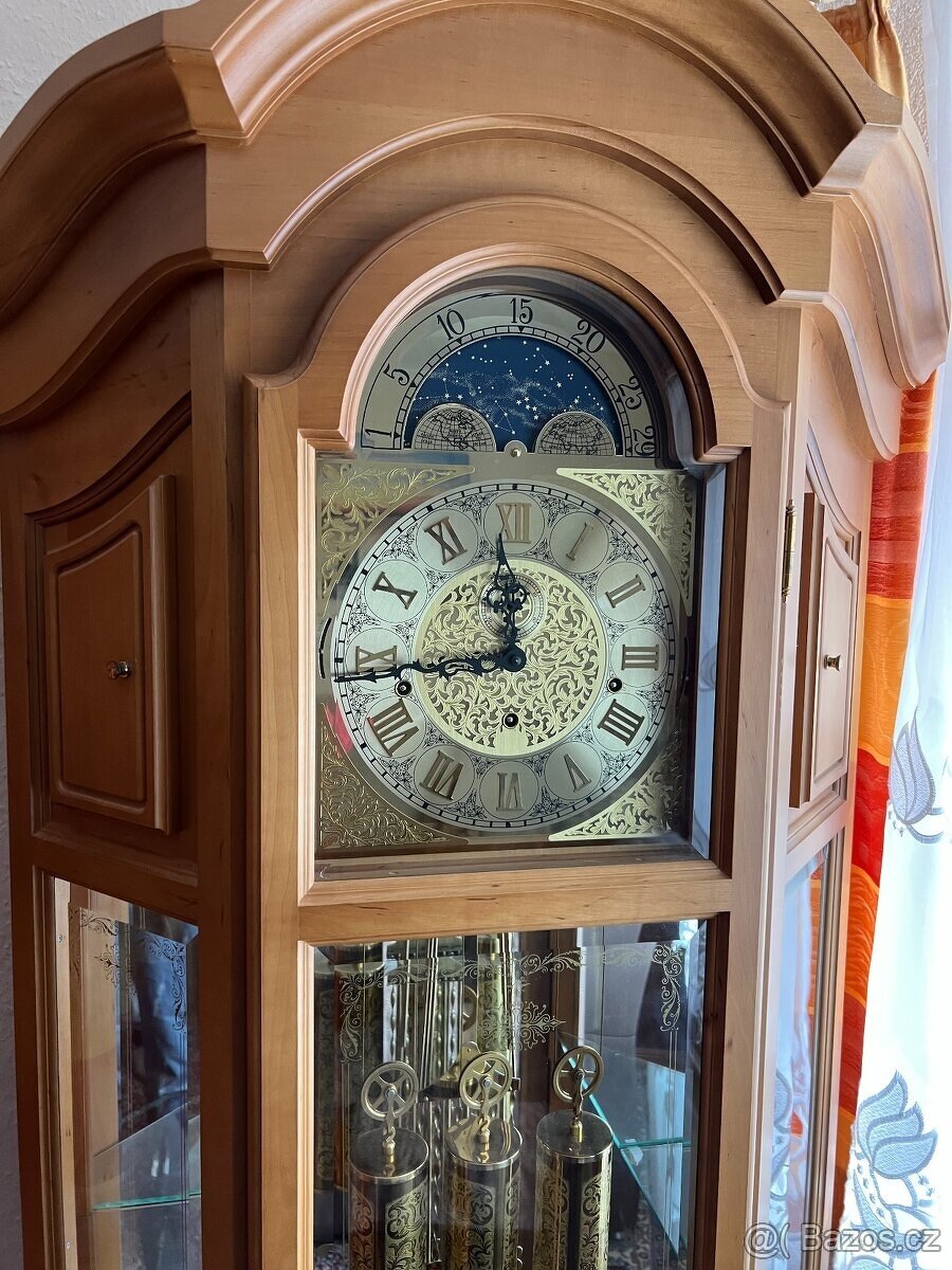 Hodiny Kieninger 3 melodie/12 paliček. - 2