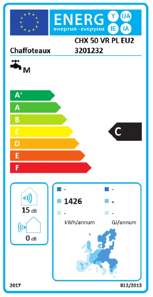 Bojler Chaffoteaux CHX 50 VR - 2