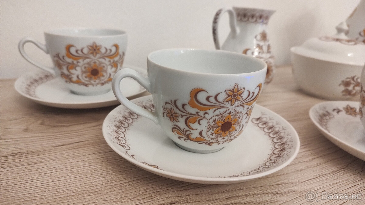 čajový/kávový servis - 2