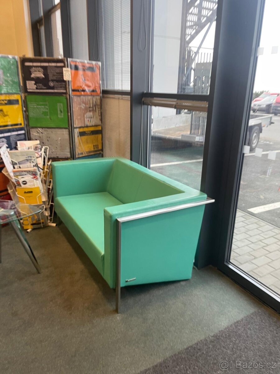 Kožená sedačka | křeslo (2+1) - 2