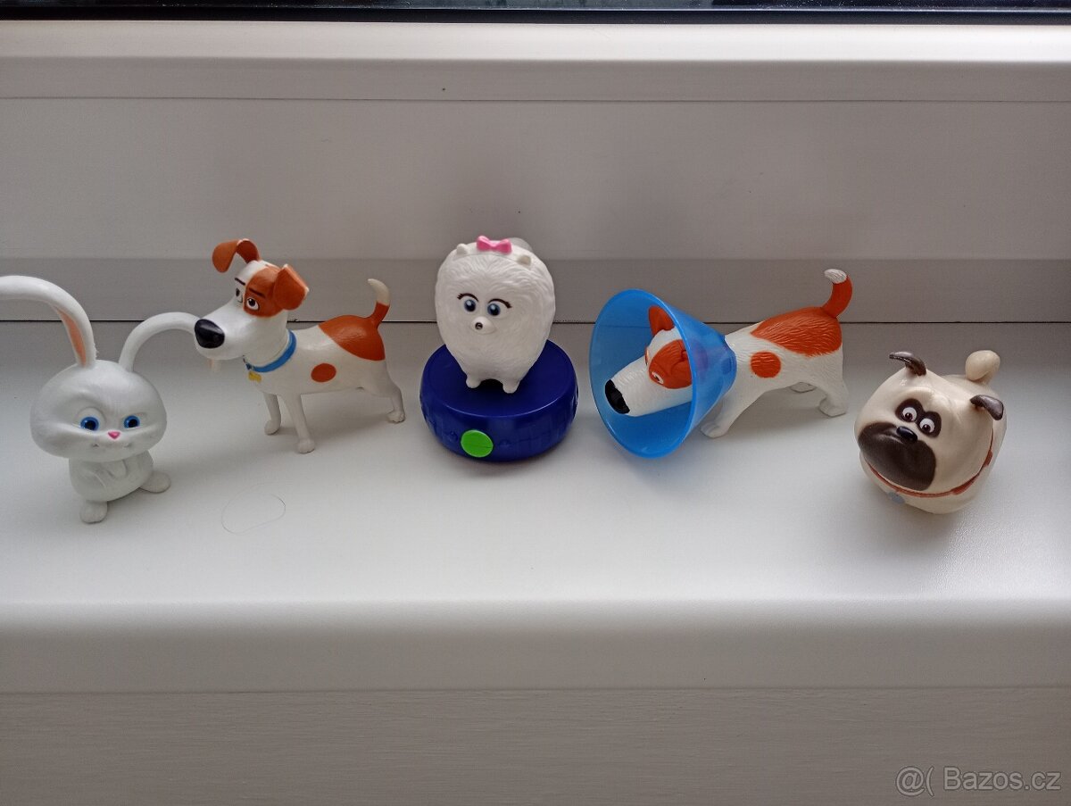 Figurky Tajný život mazlíčků - 2