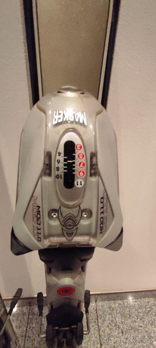 lyže s vázáním+ doplňky - 2