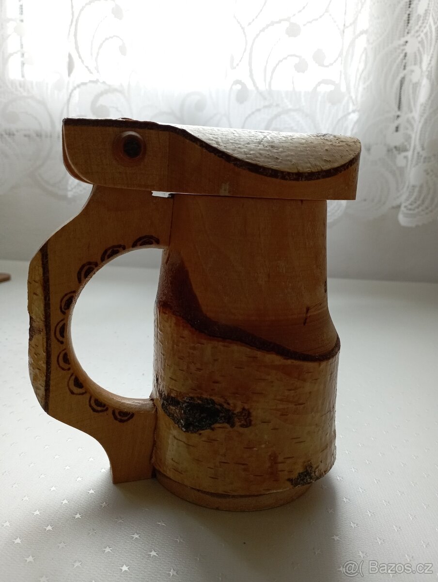 Dřevěný korbel - 2