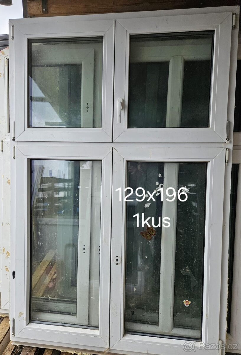 Okna plastová různých rozměrů - 2