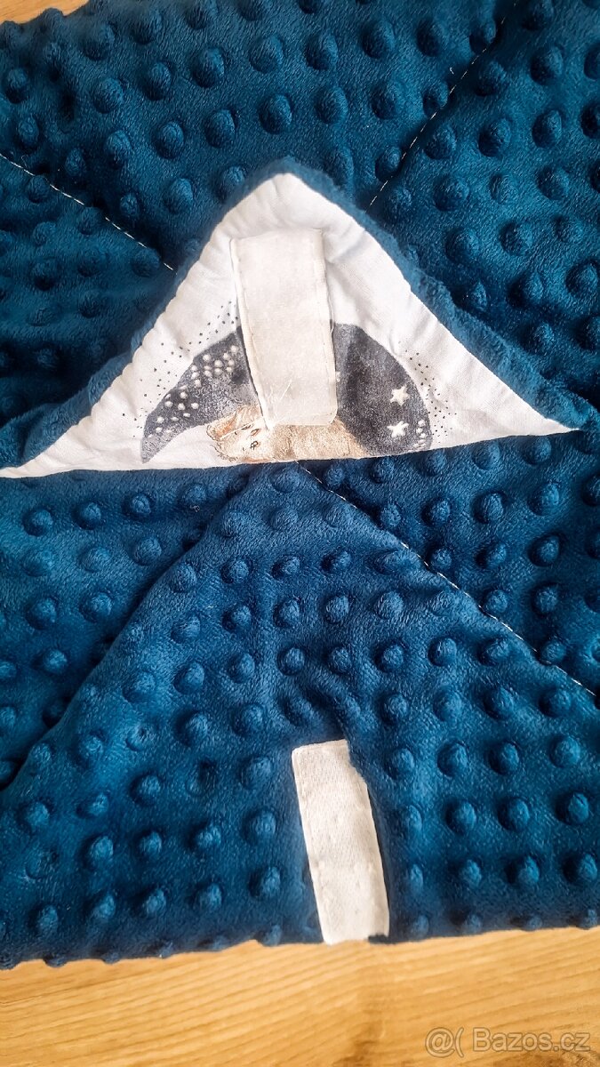 Dětská zavinovačka modrá - 2