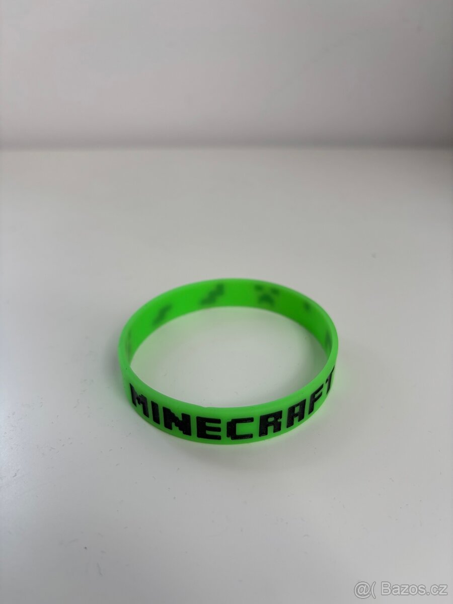 Minecraft gumové náramky - 2