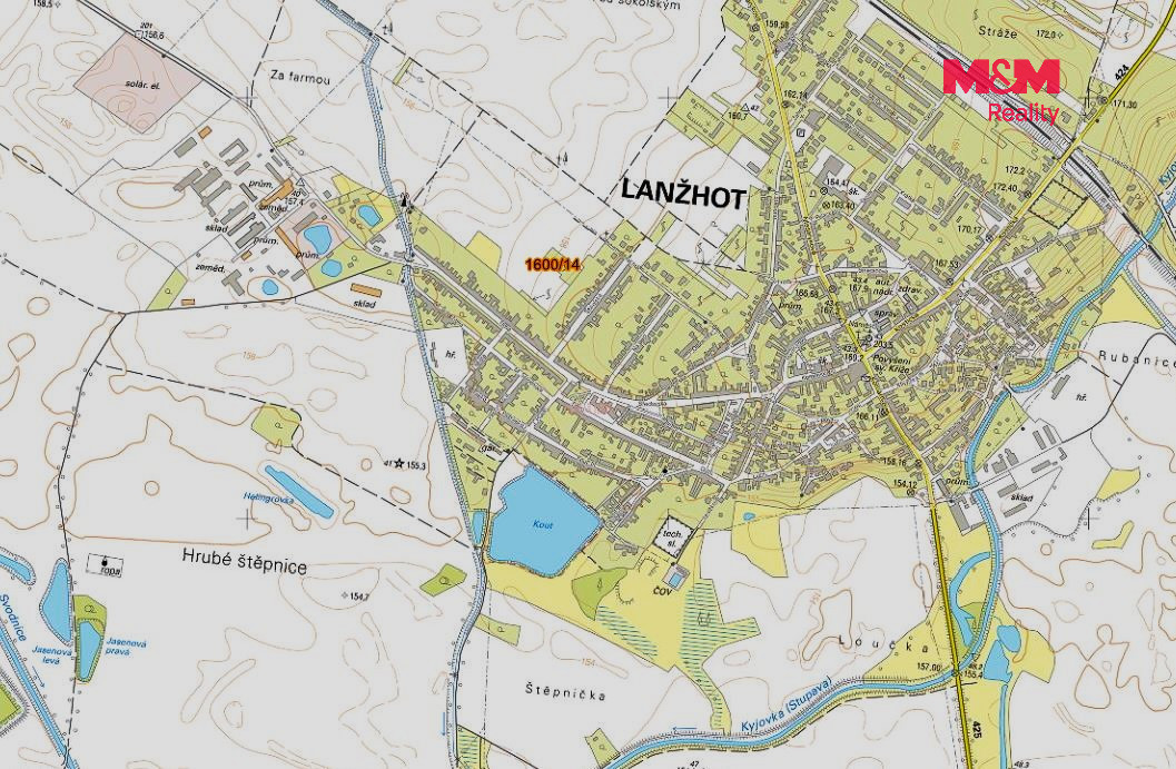 Prodej pole, 163 m², Lanžhot - 2