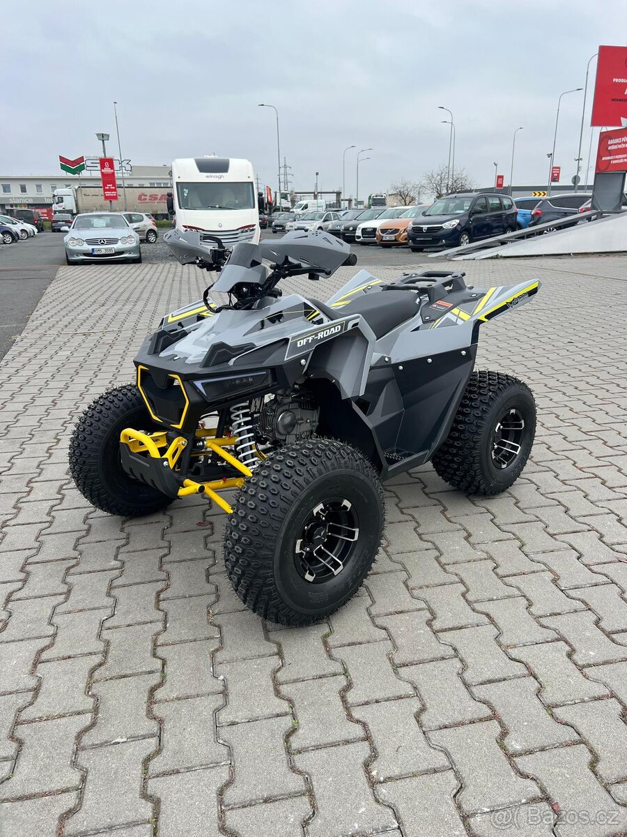 Dětská čtyřkolka FUN 125cc 3G8 - žlutá