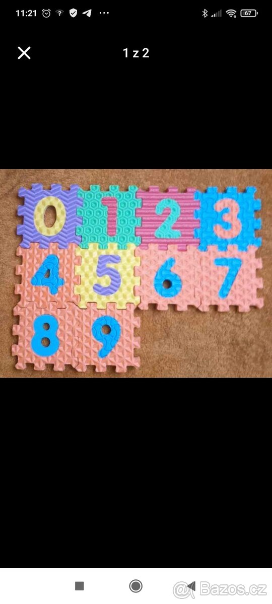 Pěnové puzzle - 2