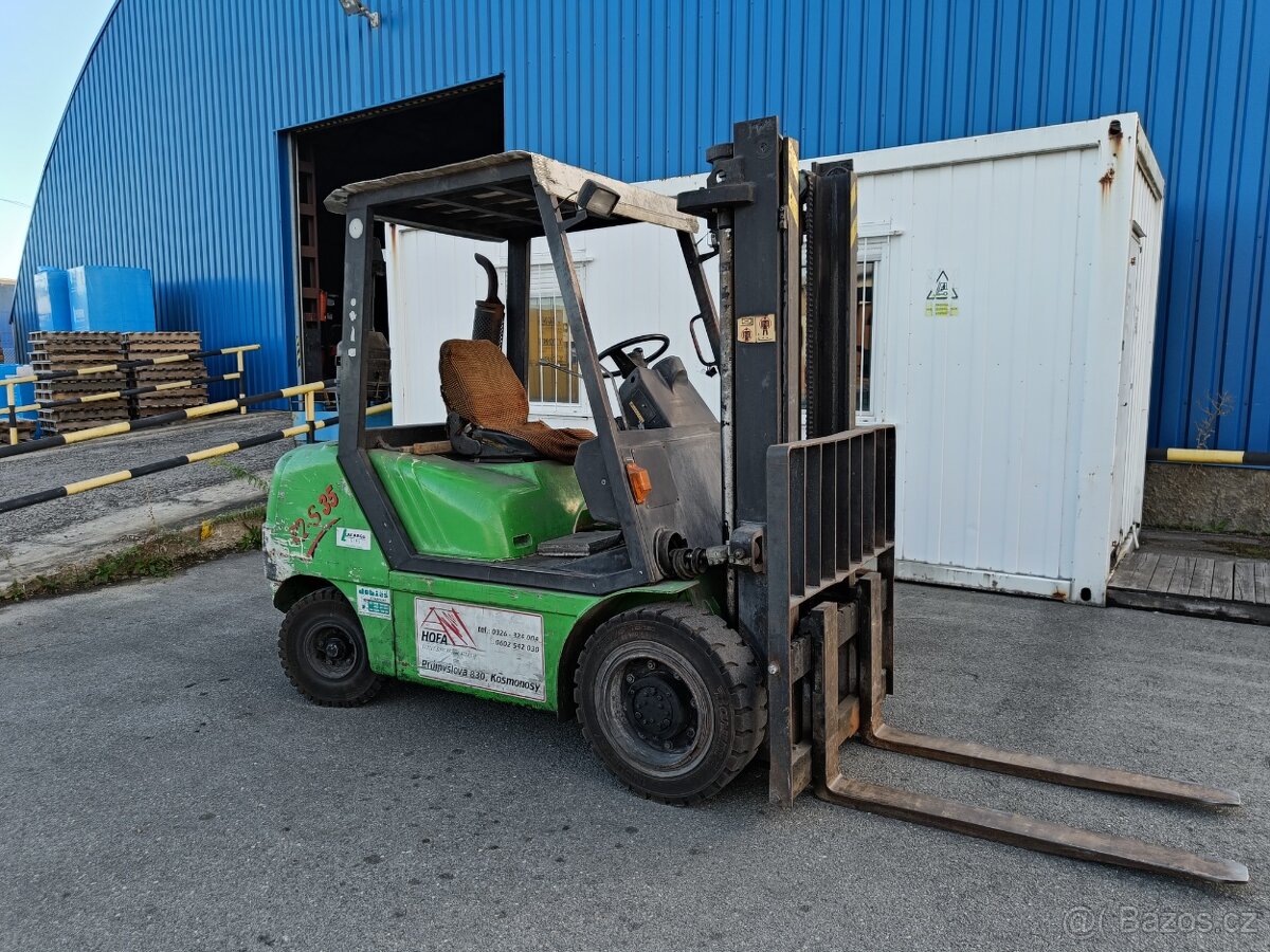 Prodám vysokozdvižný vozík Balkancar R2-S 35 diesel - 2