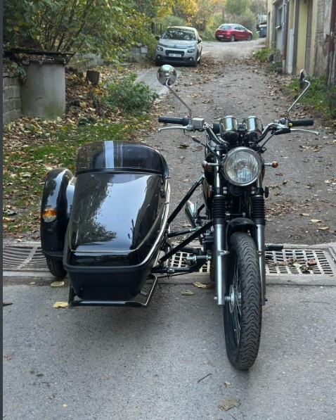 Jawa 350 Scrambler sidecar Velorex - 2