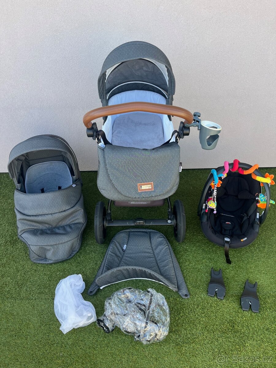 Kočárek Roan Bass Soft – trojkombinace - 2