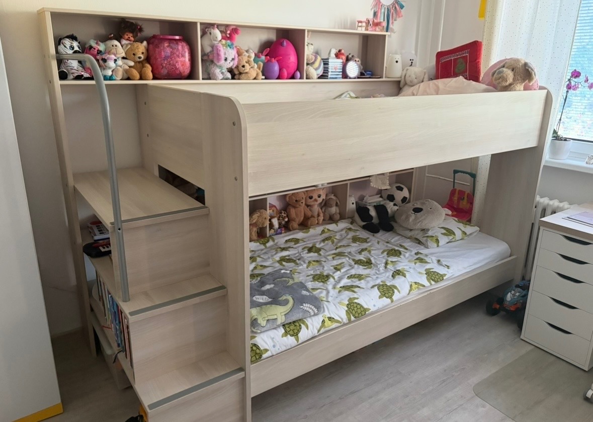 Dětská postel - palanda (dvoulůžková) - 2
