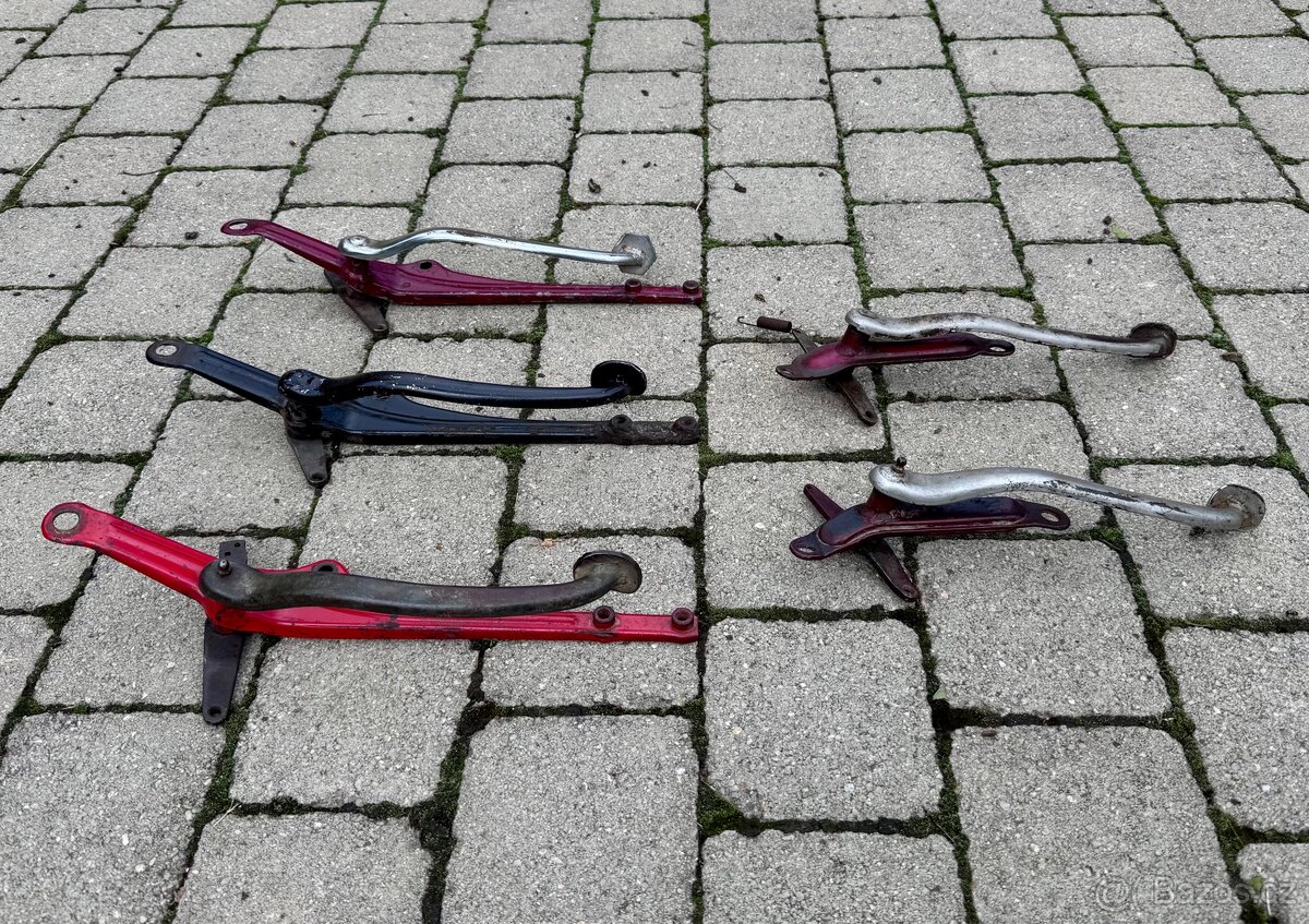 Jawa ČZ kývačka, ČZ - brzdové páky - 2