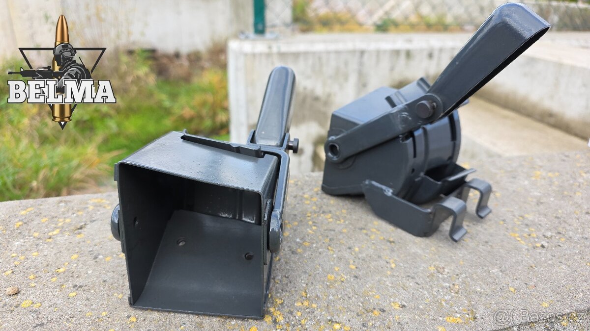 kulomet uk59 vojenský ačr čsla znehodnocený samopal - 2