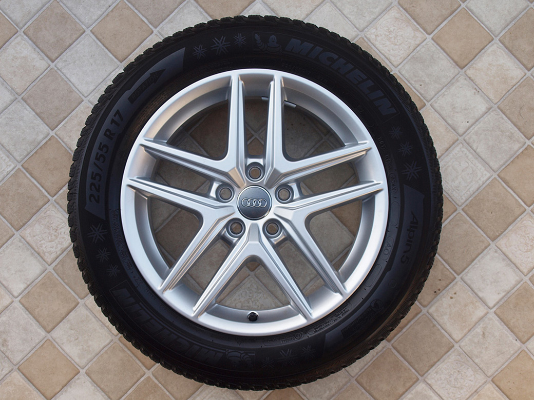17" Alu kola = 5x112 =AUDI A4 ALLROAD – ZÁNOVNÍ - ZIMNÍ - 2