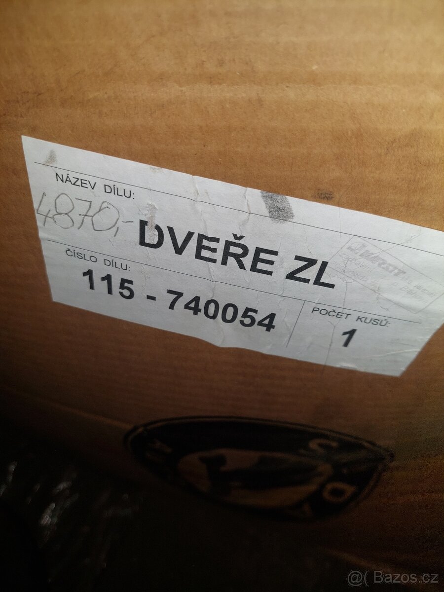 DVEŘE PZ SKODA FAVORIT/FORMAN (781/785/787) - 2