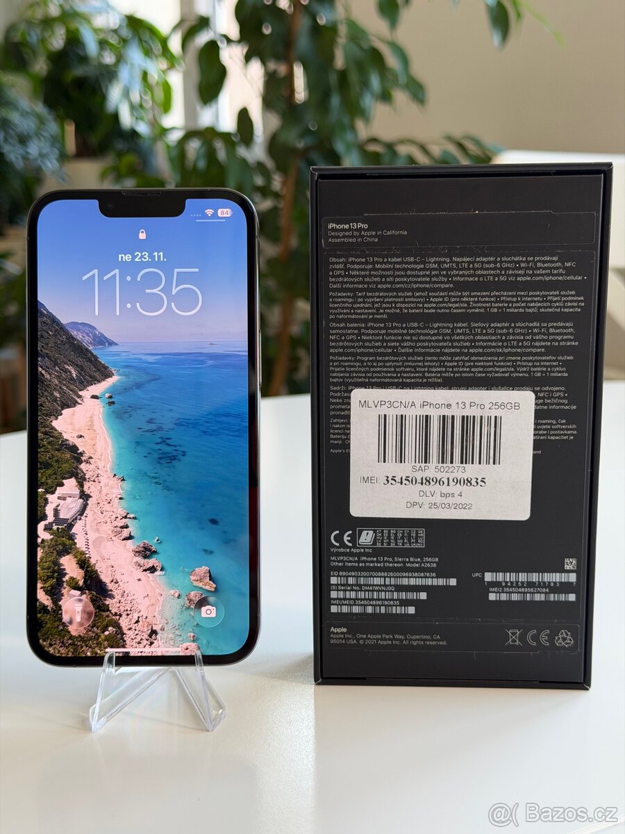 Apple iPhone 13 Pro 256GB - Horsky modrá - 2