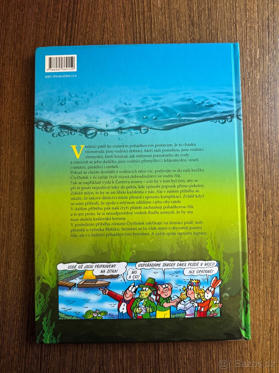 Čtyřlístek kniha - 4 VODNICKÉ PŘÍBĚHY - 2