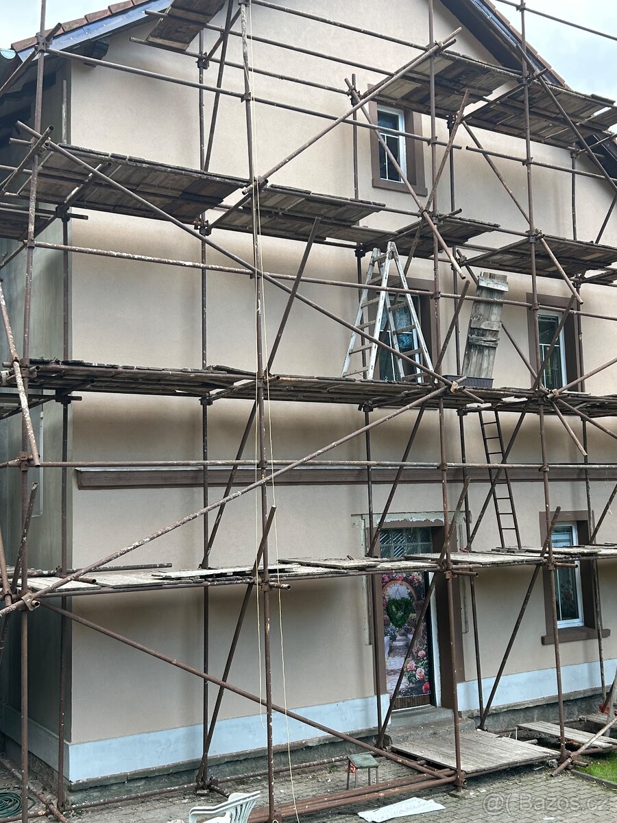 Trubkové lešení 150 m2 - 2