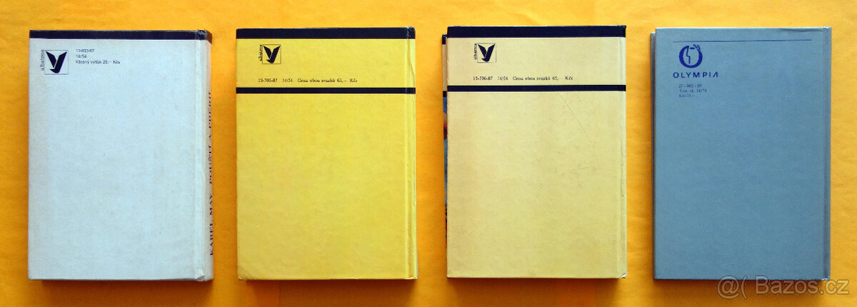 5x K. May: Vinnetou 1 a 2 + 3 další Mayovky + il. Z. Burian - 2