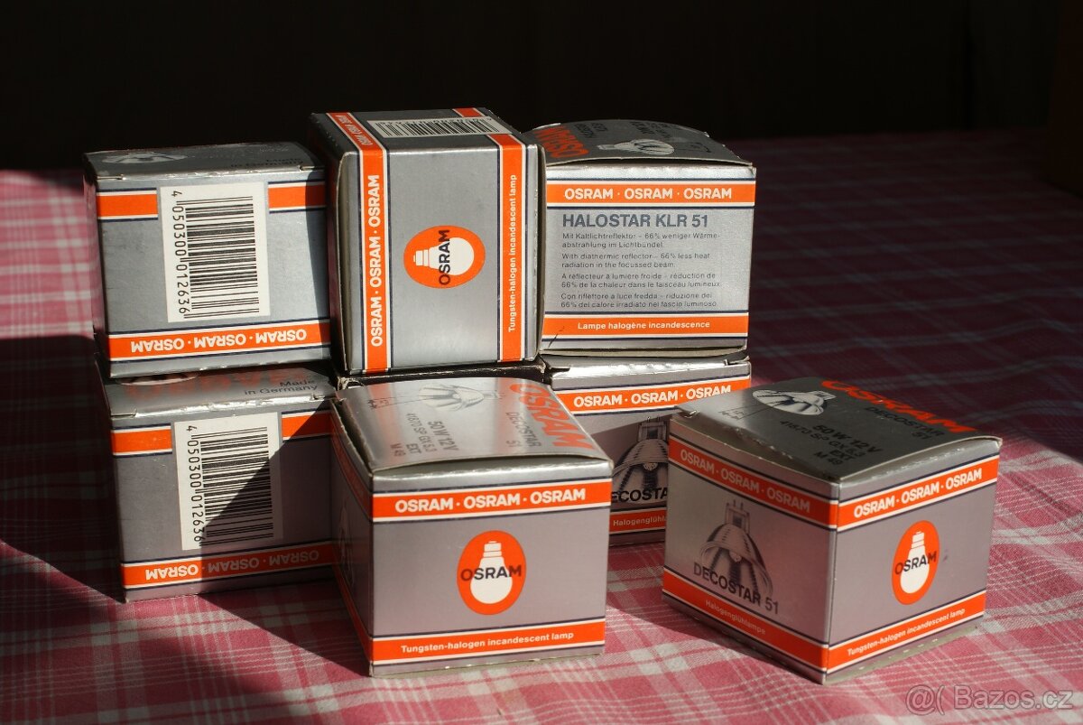 Refletorky OSRAM velmi levně. - 2