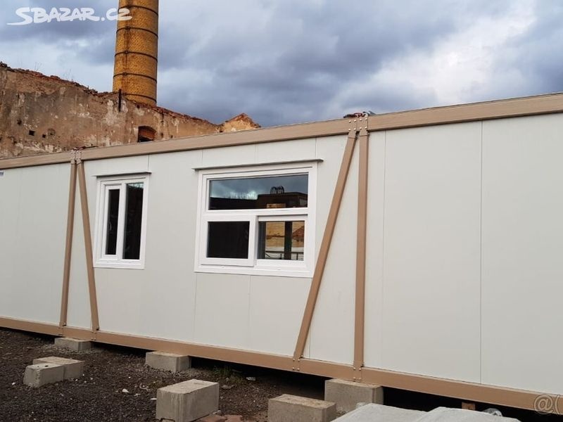 Obytný/kancelářský/skladový kontejner o rozměru 3 x 8 m - 2