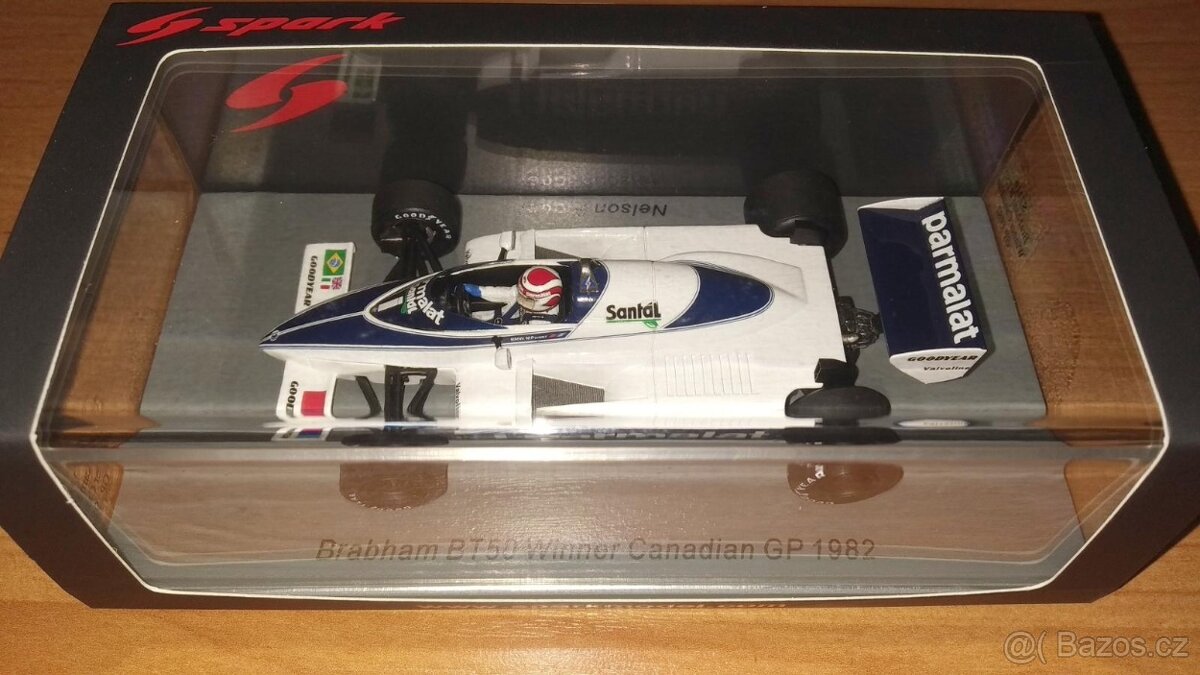 F1 Brabham BT50 #1 Nelson Piquet 1982 Spark S7116 1:43 - 2