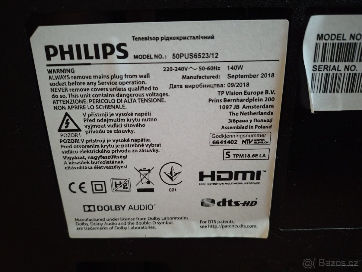 Televize Philips - 2