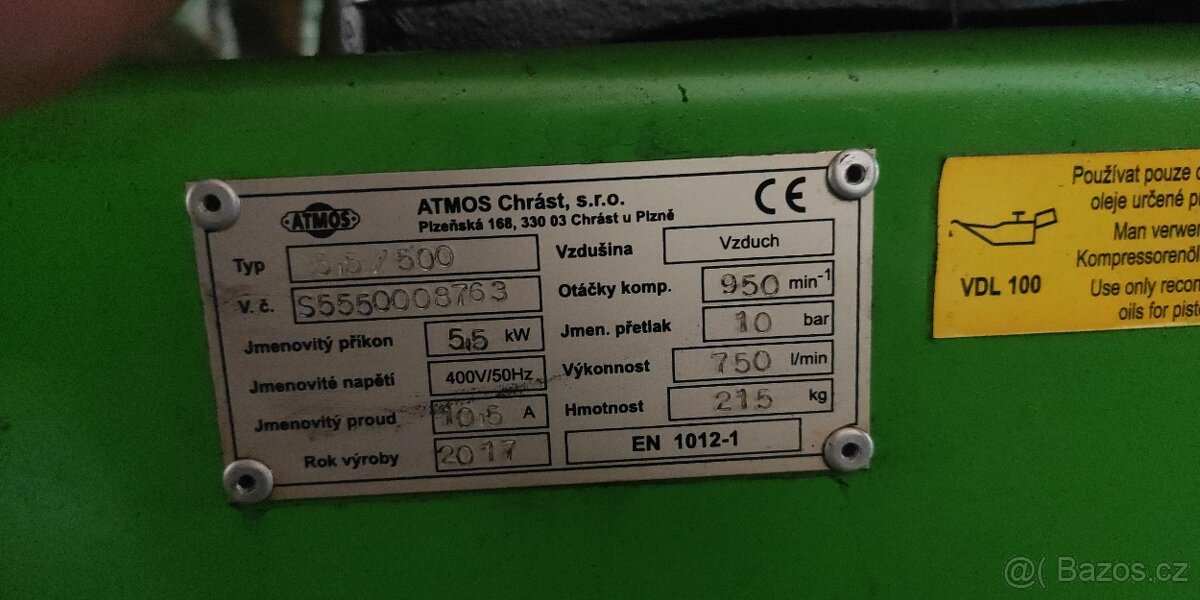 Průmyslový velkokapacitní kompresor - 2