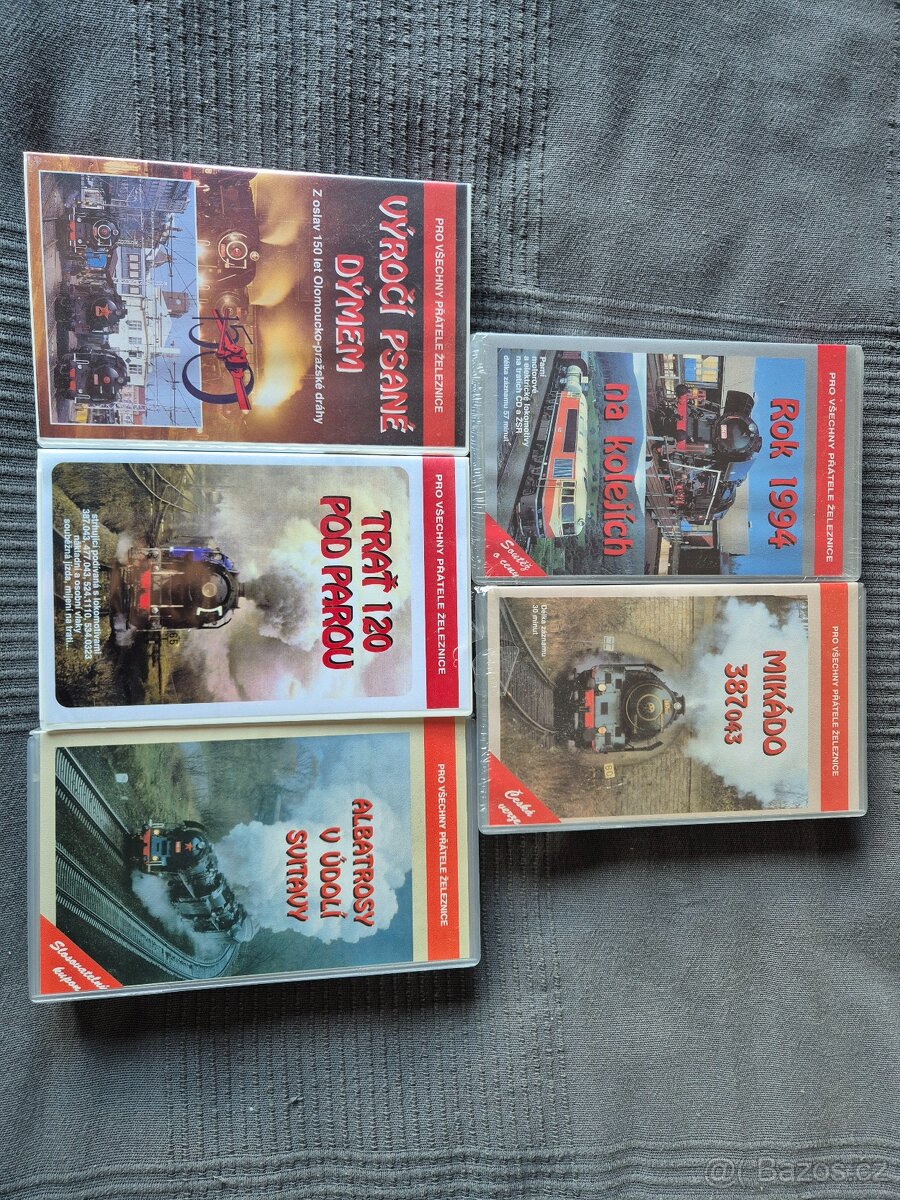 VHS vlaky - 2