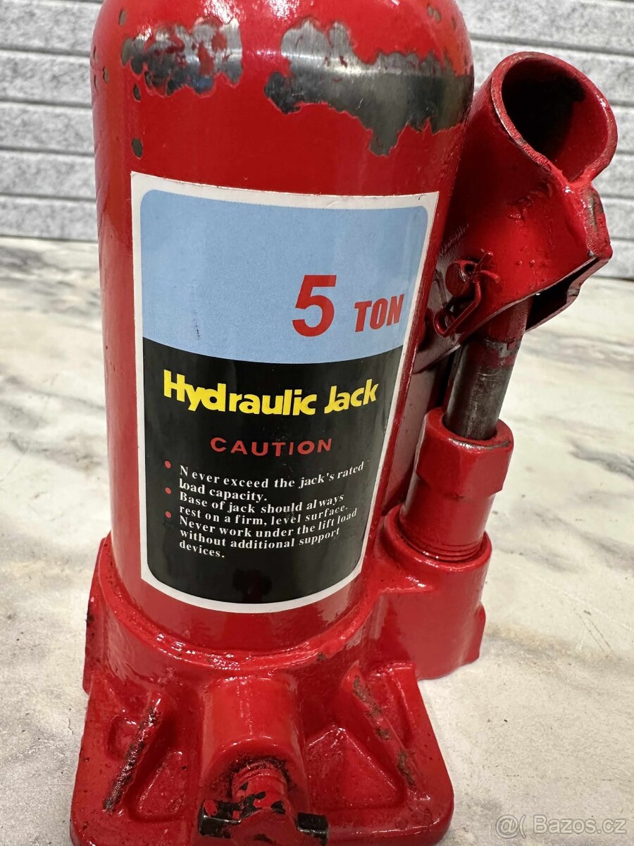 (608) Hydraulický zvedák (hever) 5 t - 2
