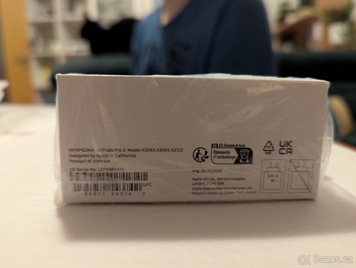 Apple AirPods Pro (3. generace) – nové, nerozbalené - 2