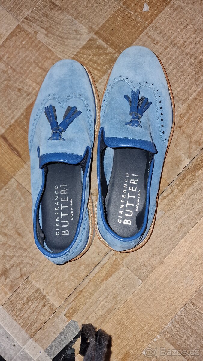 Boty pánské kožené, nové - 2