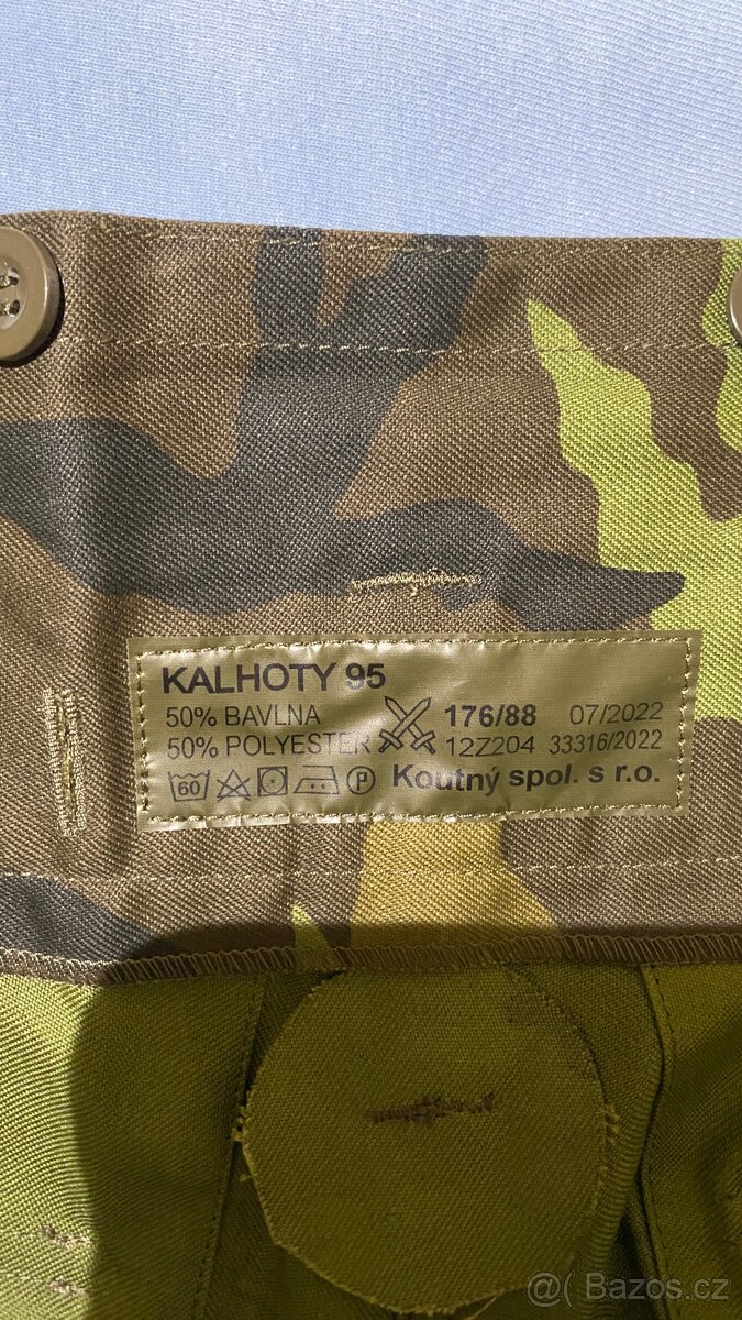 Kalhoty 95 modernizované - 2