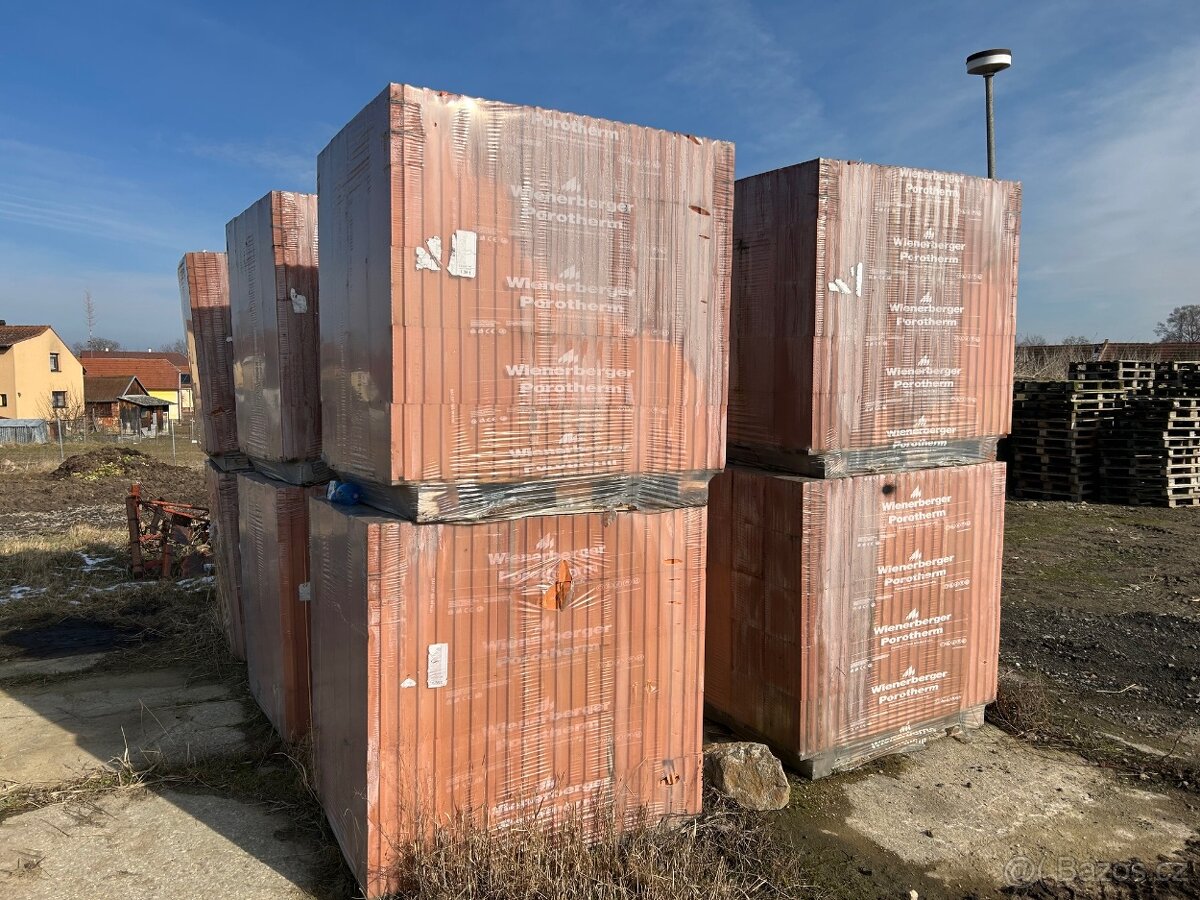 Cihly Porotherm 44 profi - 2