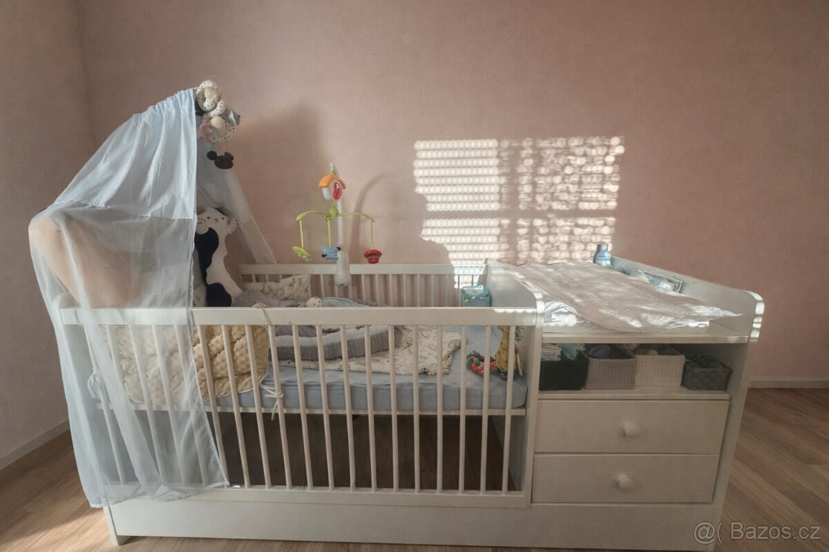 Dětská rostoucí postýlka - 2