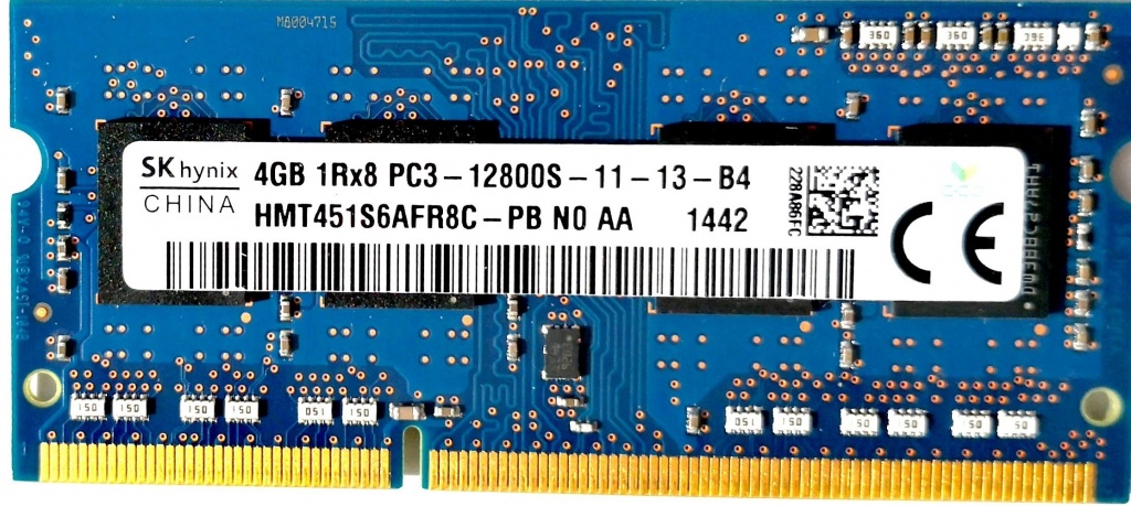 So-Dimm DDR3/DDRL RAM moduly 4GB - 2