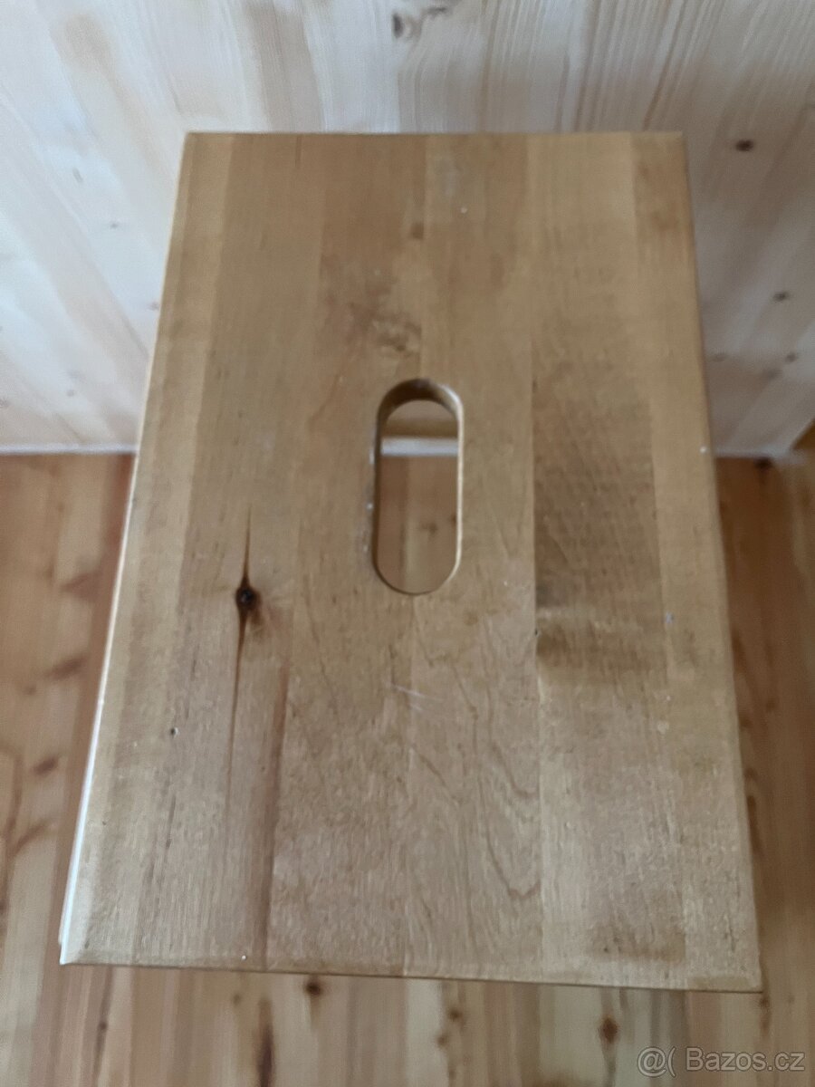 Schůdky, ikea, buk, 50 cm - 2