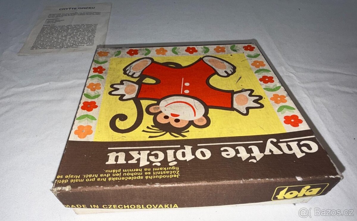Retro hra-Chyťte opičku - 2