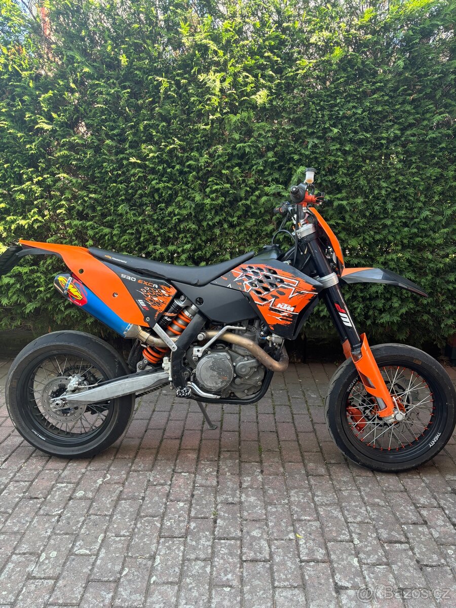 KTM EXC 530R supermoto