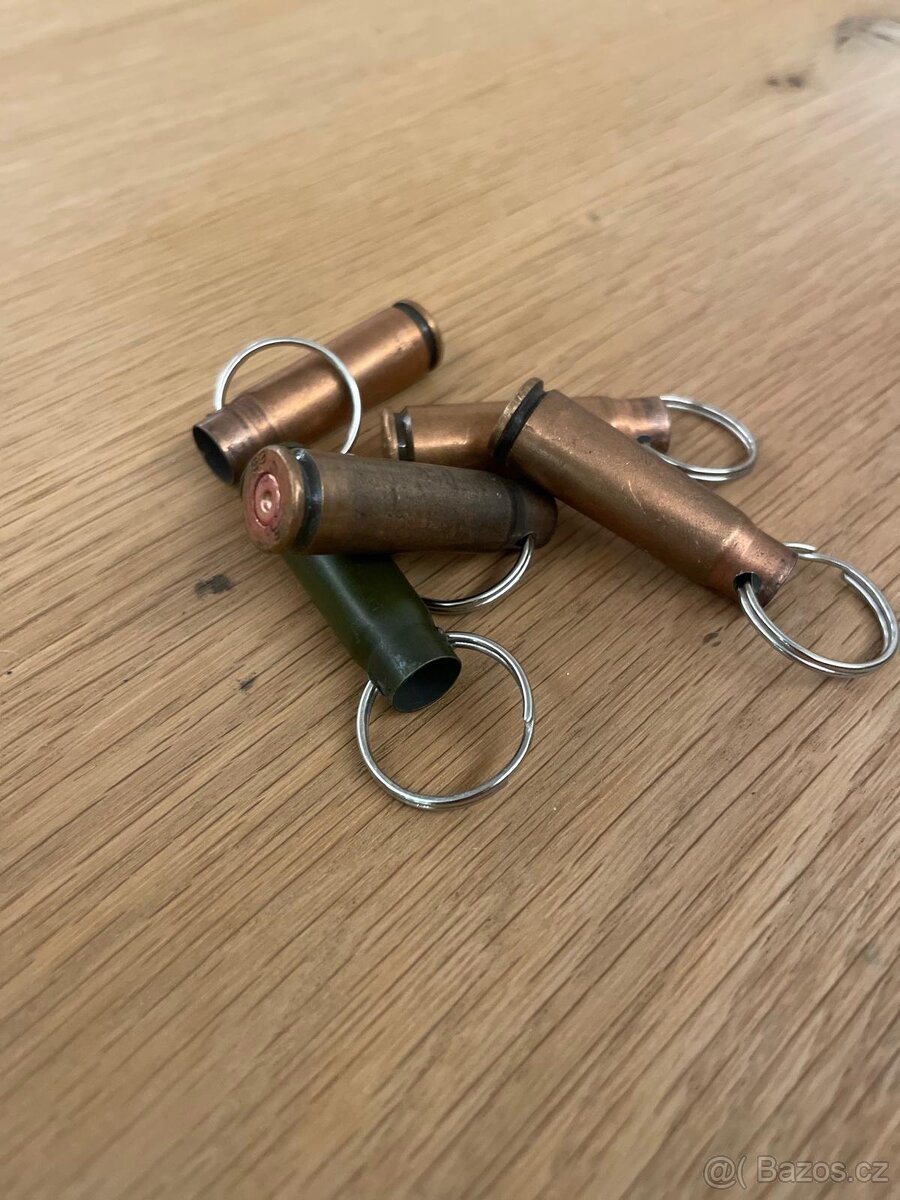 Klíčenky z nábojnic - 2