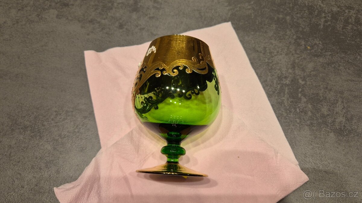 Zlacená sklenička - 2